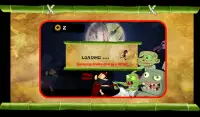 Zombie Ninja combattimento Screen Shot 6
