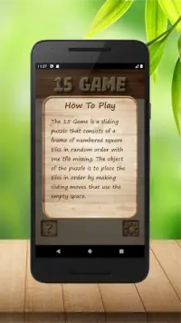 15 Puzzle Game Screen Shot 6