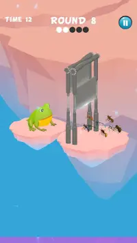 Tap the frog- Homeless Frog Games Screen Shot 11