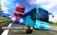 Euro Bus Driver 3D: Uphill Sim Screen Shot 0