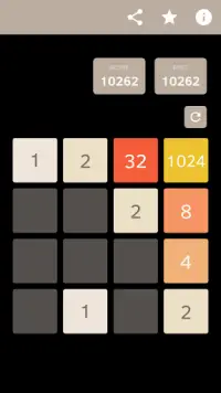 1024 jogo - lógica e solução de problemas Screen Shot 2