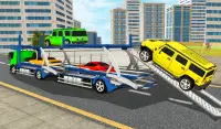 Car Parking Trailer Car Transport Screen Shot 2