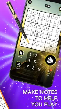 Sudoku - Free Classic Offline Puzzle Game Screen Shot 2
