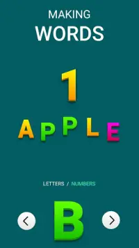 English Alphabet! Learn Letters & Numbers app Screen Shot 3