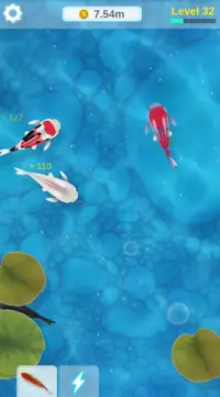 Idle Koi Fish - Zen Pond Screen Shot 2