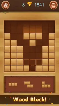 Wood Block Puzzle Screen Shot 2