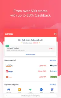 ShopBack | Cashback on Shopping & Restaurants Screen Shot 5