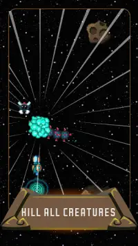 Meteoroids Old School Space Shooting Arcade Games Screen Shot 4