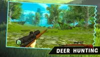 हिरण शिकार 2021: पशु हंटर 3 डी गेम Screen Shot 1