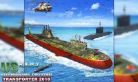 US Army Submarine Ship Driving Transporter 2020 Screen Shot 3