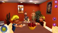 Virtual Super Granny Happy Family: Grand Mother 3D Screen Shot 0