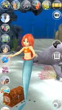 Sprechende Meerjungfrau Spiele Screen Shot 6