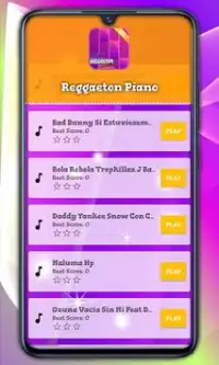 Reggaeton Piano Music Screen Shot 0