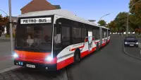 Modern Metro Bus: Busvervoer Sim 3D Screen Shot 4