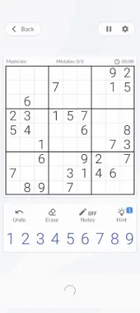 Sudoku - Offline Puzzle Games Screen Shot 0