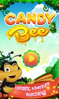 Candy Bee Match 3 Screen Shot 0