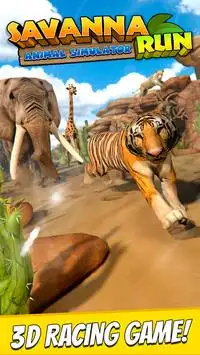 Savanna Run - Animal Simulator Screen Shot 8