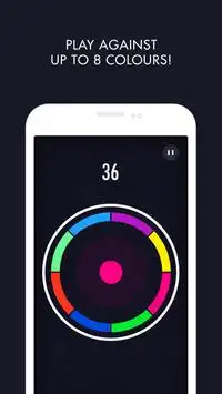 Colour Flick - Reaction Game Screen Shot 4