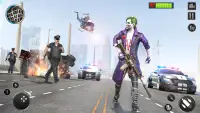 Joker Palhaço Jogo gangster Screen Shot 5