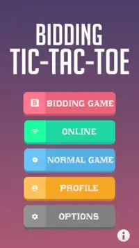 Bidding Tic Tac Toe Screen Shot 0