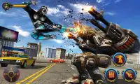 Panther Robot War: Superhero Crime City Battle Screen Shot 3
