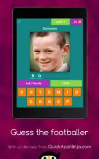 Guess the child footballer Screen Shot 14