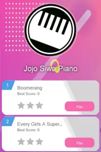 New Jojo Siwa Piano Tiles 3 Screen Shot 0