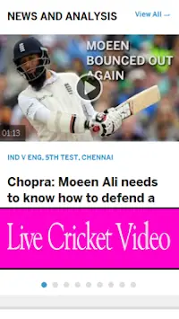 Latest cricket live scores Screen Shot 2