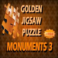 MONUMENTS 3 GOLDEN JIGSAW PUZZLE (FREE)