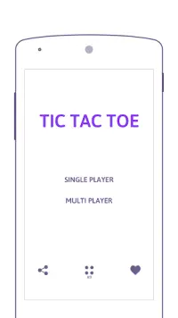 Tic Tac Toe Multiplayer Board Game  O or X Screen Shot 0