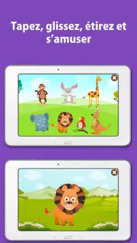 Zoo pour enfant,jeux d'animaux Screen Shot 11