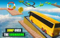 Bus Stunt Impossible 3d Game Screen Shot 0