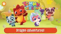 Tommy The Little Dragon Games for Kids! Сhild Game Screen Shot 0