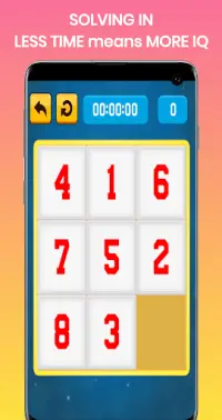 Advanced Number Arrange Puzzle Game Screen Shot 2