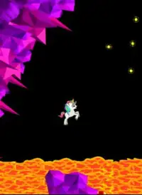 Princess Pony Unicorn - Flappy Horse Cute Game Screen Shot 3
