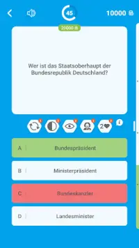 Neuer Millionär Quiz 2020 -  Quiz game in German Screen Shot 2