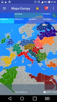 Mappa dell'Europa Screen Shot 6
