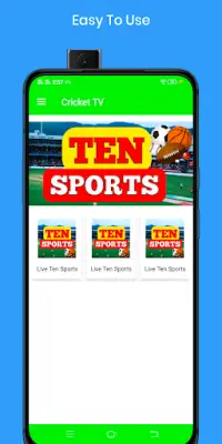 Live Ten Sports - Ten Sports - Ten Sports Live Screen Shot 0