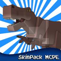 Skin Jurassic Mod World for Minecraft PE Addon