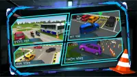 ड्राइविंग स्कूल 2020 - कार, बस और बाइक पार्किंग Screen Shot 1