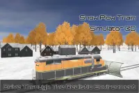 Snow Plowing Train Simulator 3D Screen Shot 2