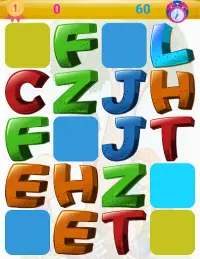 Memory - Letters Memory-Spiel für Kinder Screen Shot 22
