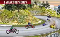 Moto bicicleta velocidad tráfico paseo juegos Screen Shot 4