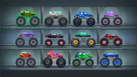 Monster Trucks Racing for Kids Screen Shot 1