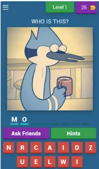 REGULAR SHOW QUIZ Screen Shot 0