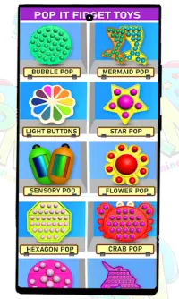 Poppit Game: Pop it Fidget Toy Screen Shot 0
