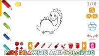 Kids Drawing And Coloring Screen Shot 0