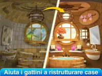 Cat Home Design: Decora Magiche Casette Per Gatti Screen Shot 1
