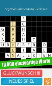 Crossword German Puzzles Game Screen Shot 5
