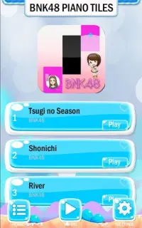 👩‍🎤 BNK48 Piano Tiles Screen Shot 1